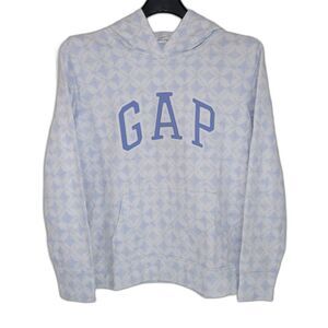 GAP Logo Blue Pullover Hoodie